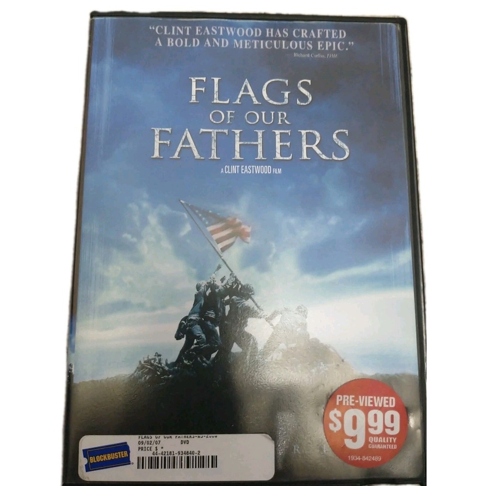 Flags of Our Fathers DVD 2006 Widescreen Edition Clint Eastwood War Drama R